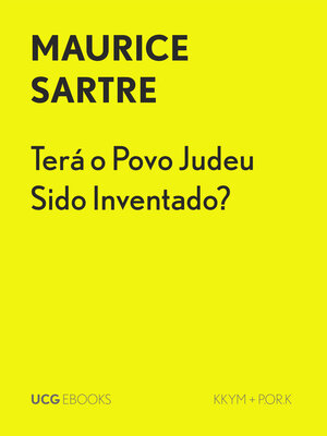 cover image of Terá o Povo Judeu Sido Inventado?